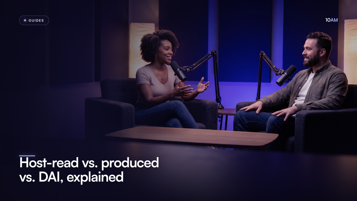 Host-read vs. produced vs. DAI, explained