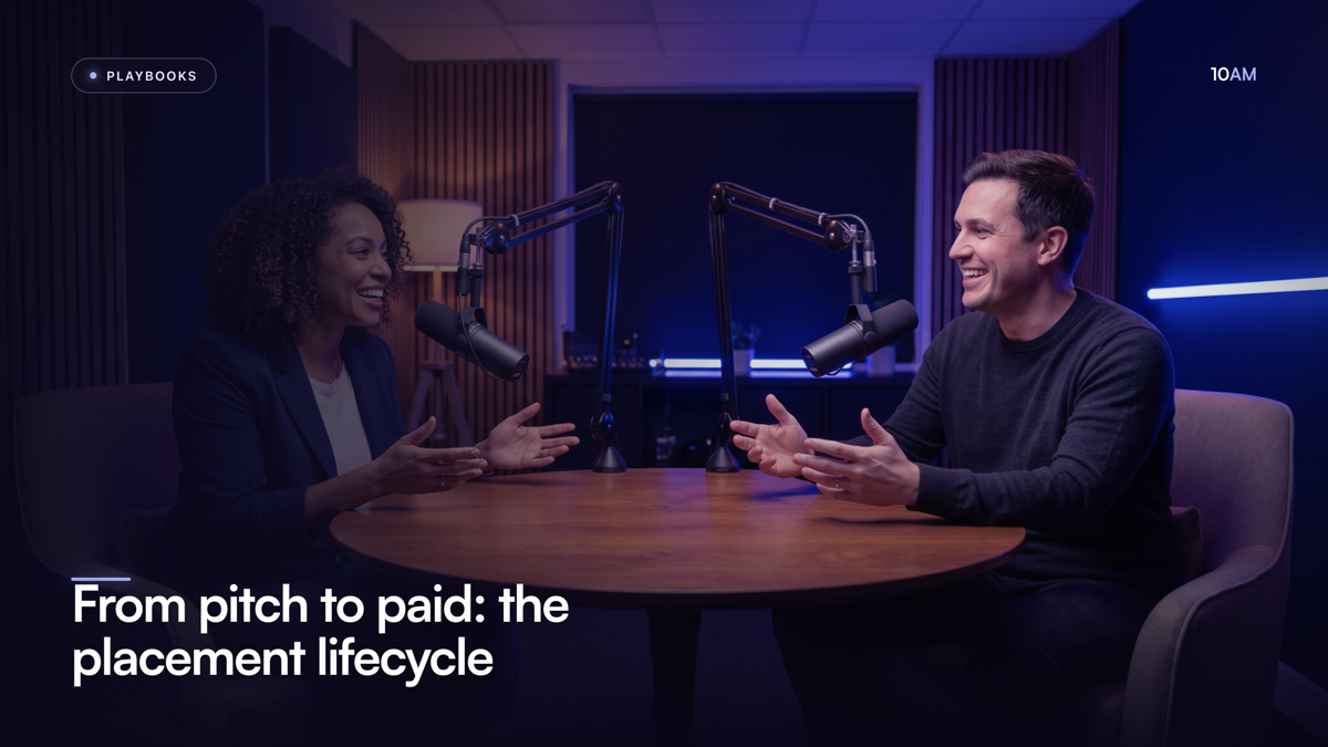 From pitch to paid: the placement lifecycle