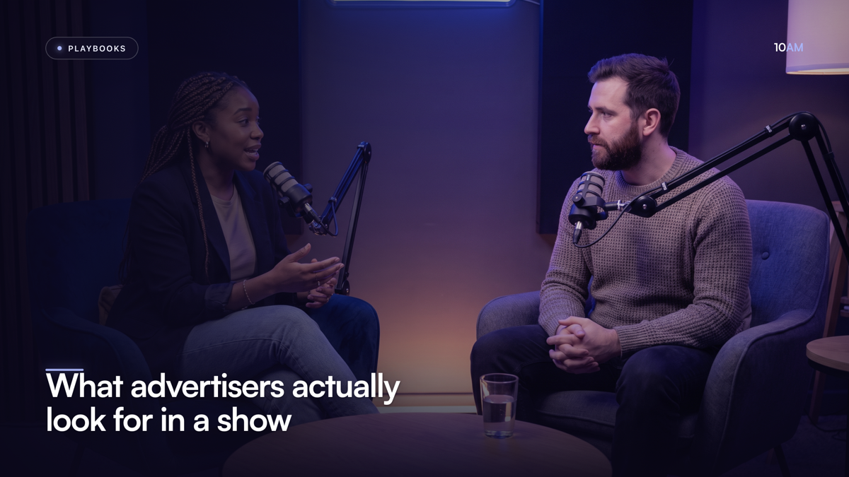 What advertisers actually look for in a show