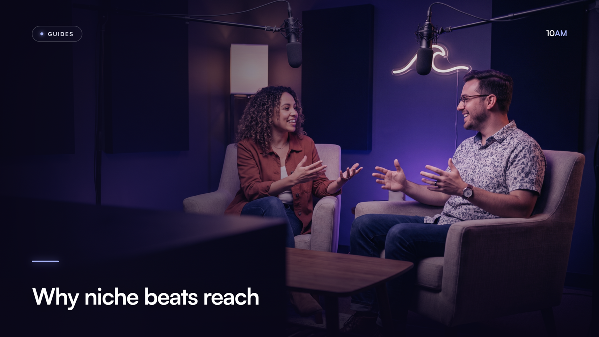 Why niche beats reach